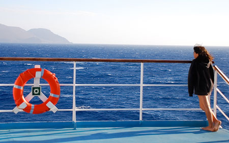 Cyclades Island Ferry Port